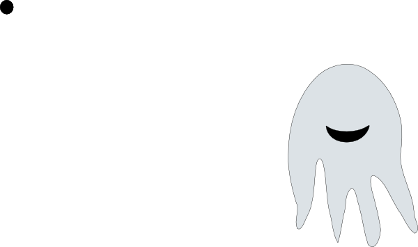 Free Vector Ghost Clip Art - Clip Art (600x355), Png Download