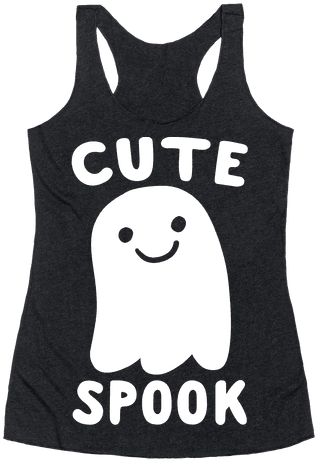 Ghost Racerback Tank Top - Active Tank (484x484), Png Download