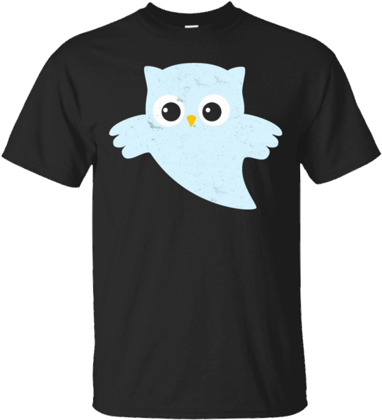 Cute Ghost Halloween Owl - Aggretsuko Death Metal Singer (600x600), Png Download