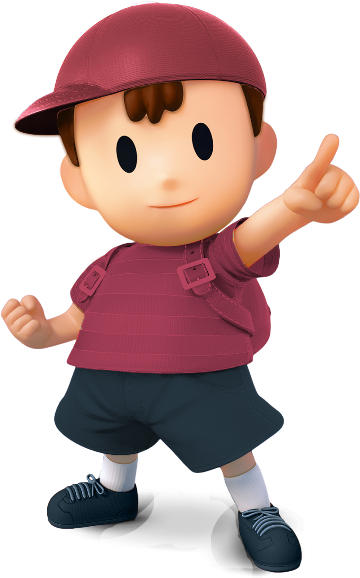Ness Timmy Turner - Ness Smash 4 Mr Saturn (1280x1280), Png Download
