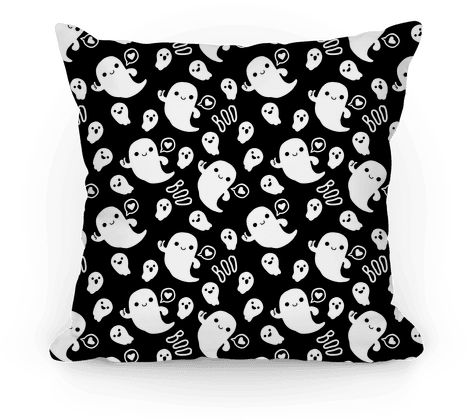 Cute Ghosts Pillow - Cute Ghost Shirt Designs (484x484), Png Download