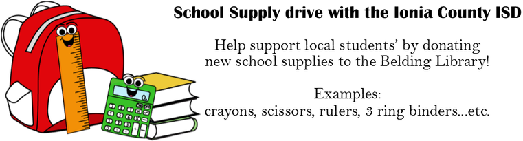 School Supply Drive - Epilepsy Support Centre (768x204), Png Download