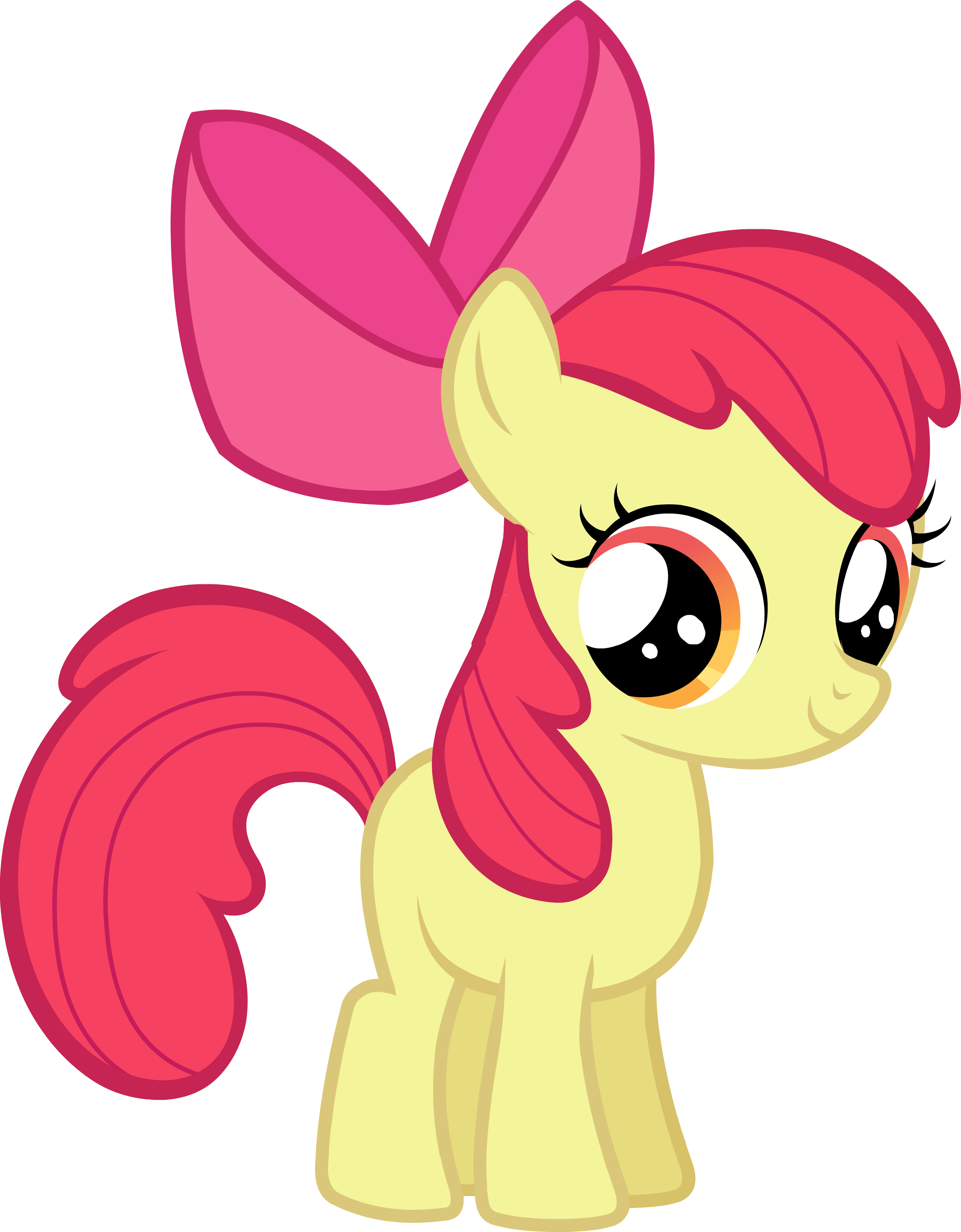 Castle Creator Apple Bloom - Cutie Mark Crusaders Applebloom (2248x2880), Png Download