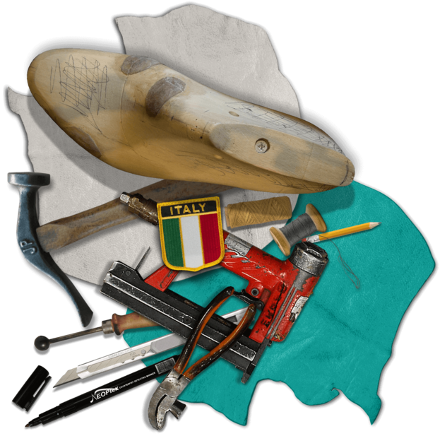 All Custom Shoes Are Handmade By Master Italian Craftsman - Craft (623x617), Png Download