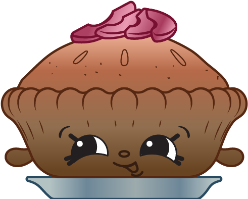 Apple Pie Alice Ct Art - Shopkins Apple Pie Alice (576x495), Png Download