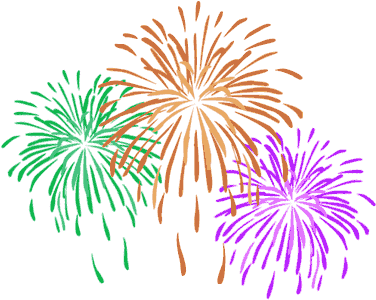 Transparent Image Png - Fuochi D Artificio Clipart (397x308), Png Download