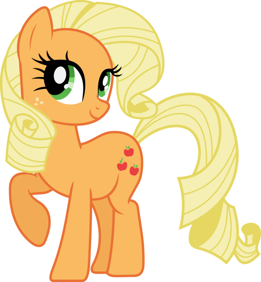 Apple Ity By Uxyd-d5gdgfq - If The Rainboom Never Happened (861x928), Png Download