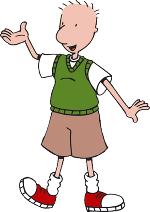 Doug Funnie - Doug Characters (310x437), Png Download