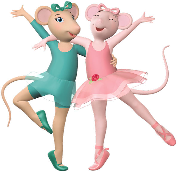 Angelina Ballerina Camp - Angelina Ballerina (400x400), Png Download