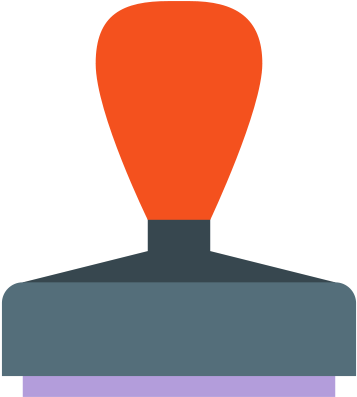 Stamp Icon (500x500), Png Download