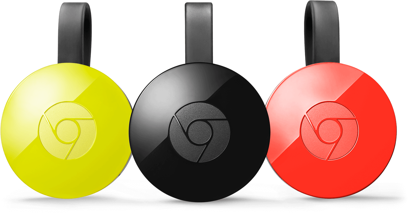 I Want Chromecast - Google Chromecast 2 - Black (1405x757), Png Download