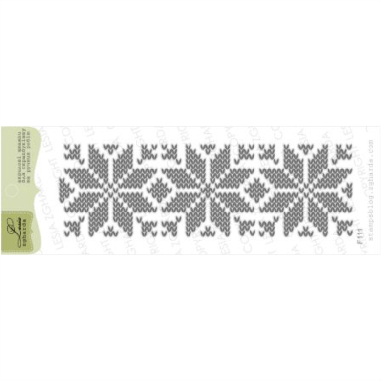 {f111} Stamp "knitted Tracery" - Motif (780x780), Png Download