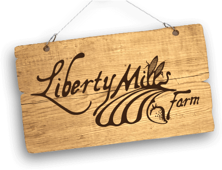 Liberty Mills Farm Logo Virginia's Largest Corn Maze - Calligraphy (450x340), Png Download