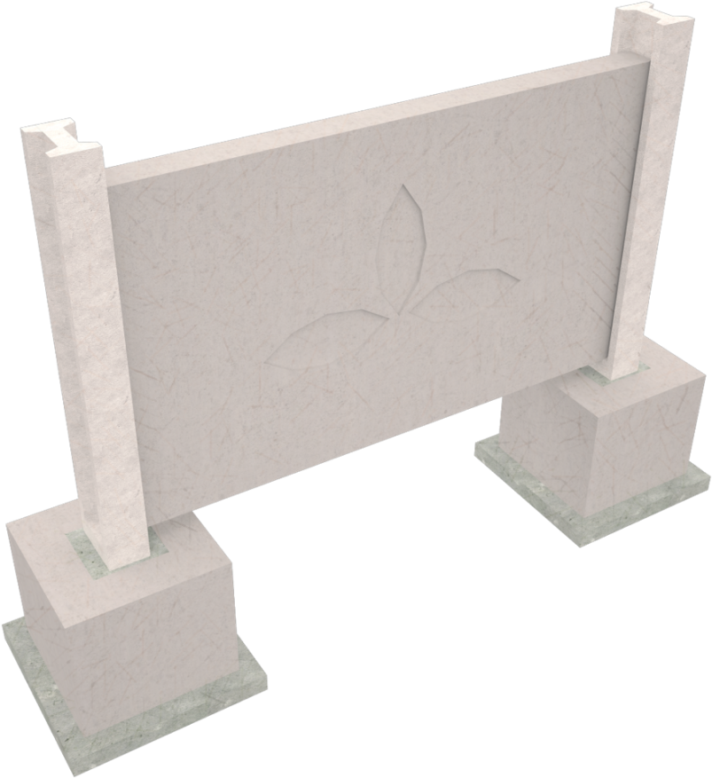 Boundary Walls - Precast Boundary Wall Design (1200x903), Png Download