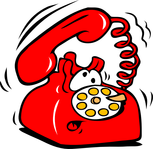Telephone Clipart (600x587), Png Download