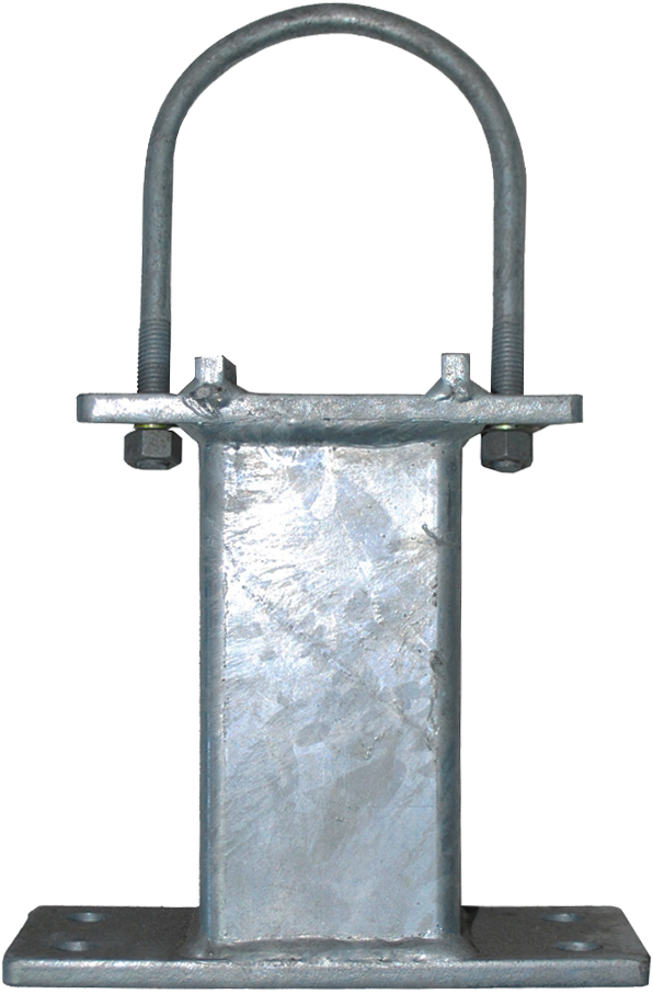 Heavy Duty Concrete Wall Mounting Bracket - Antique (979x979), Png Download