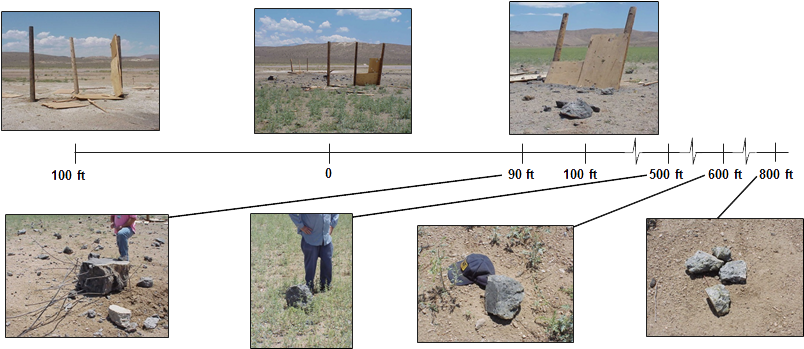 Concrete Wall Fragmented And Cast Pieces From Approximately - Concrete (810x348), Png Download