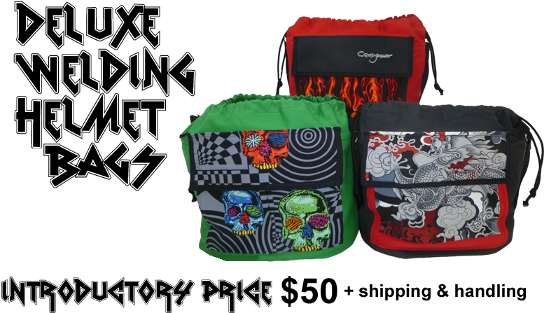 Coogear Welding Helmet Bags Introductory Pricing - Welding Bags (792x505), Png Download