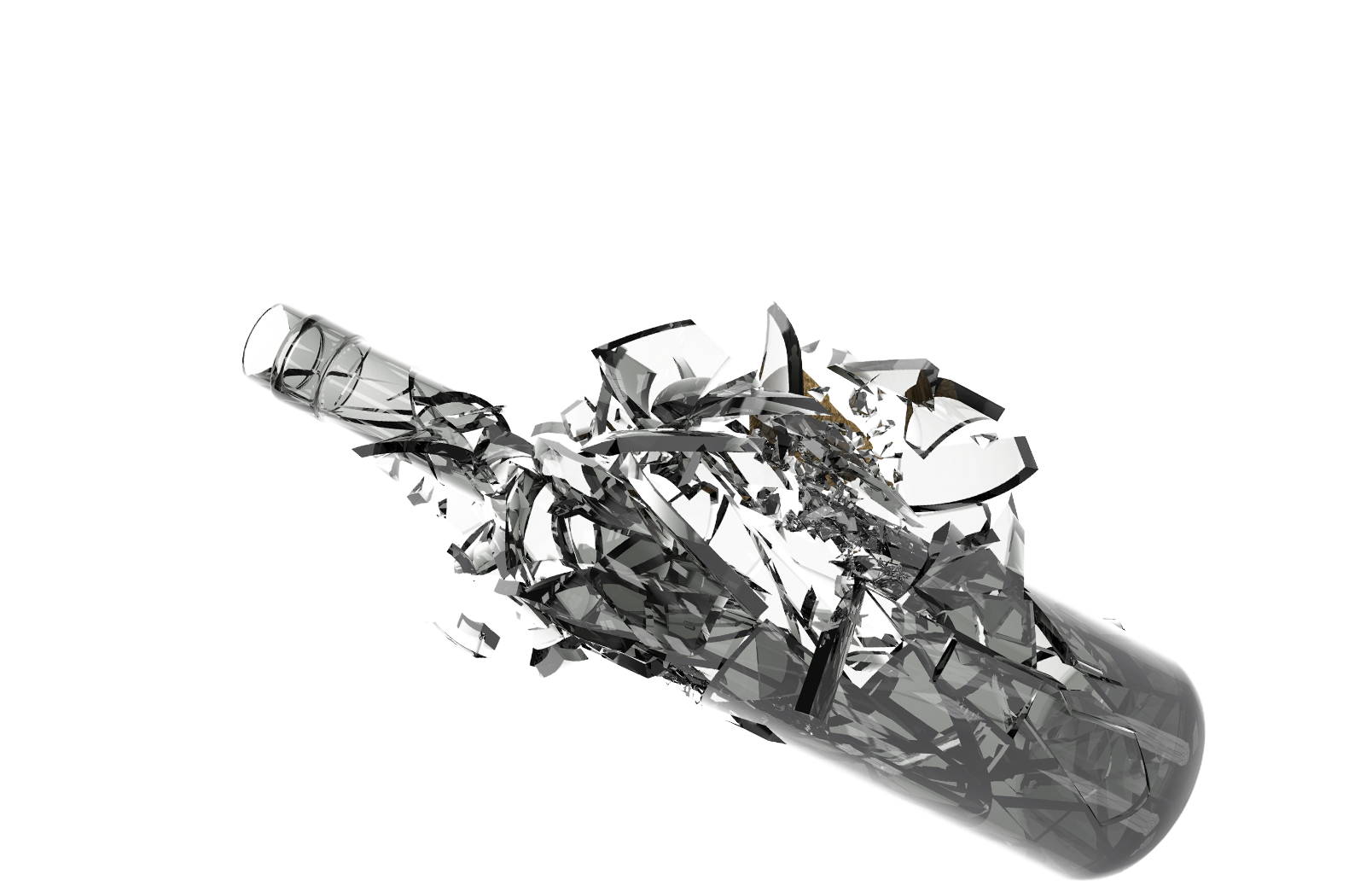 Shattered - Sketch (1920x1080), Png Download
