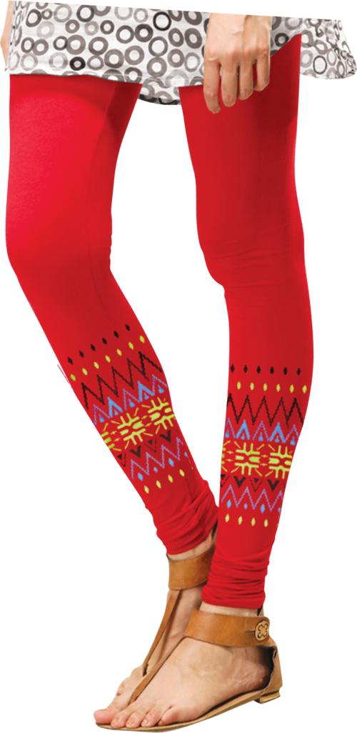Parrote Designer Leggings - Hockey Sock (500x1026), Png Download