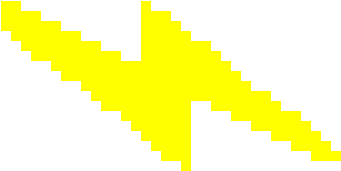 Lightning Bolt - Baymax Cross Stitch Pattern (530x280), Png Download