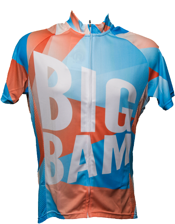 Big Bam Shattered Jersey - Ultramaxtees (588x759), Png Download