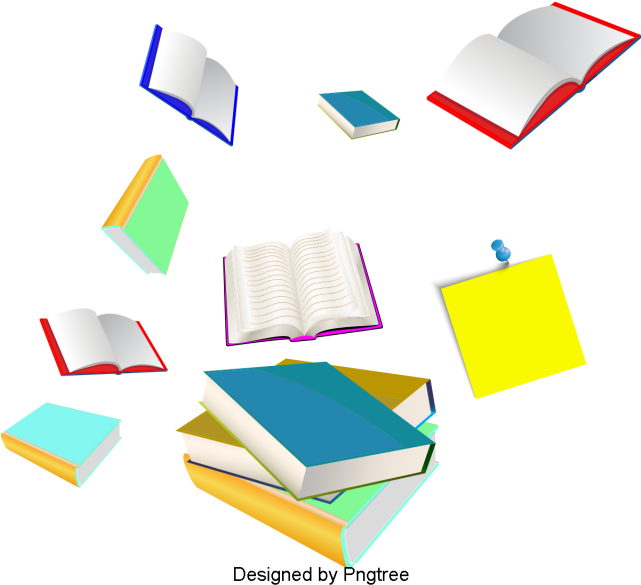 Graphic Design Of Hand-painted Cartoon Books, Simple, - Book (640x640), Png Download