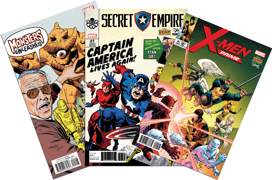 Stanleevariants - Secret Empire Stan Lee (600x447), Png Download