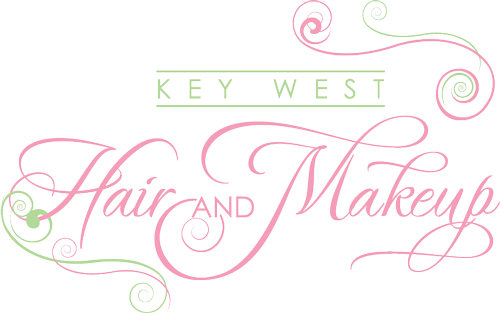Key West Hair And Makeup Site Design - Hair And Makeup Logo (500x313), Png Download