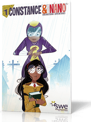 Comic Book Cover - Constance And Nano (300x400), Png Download