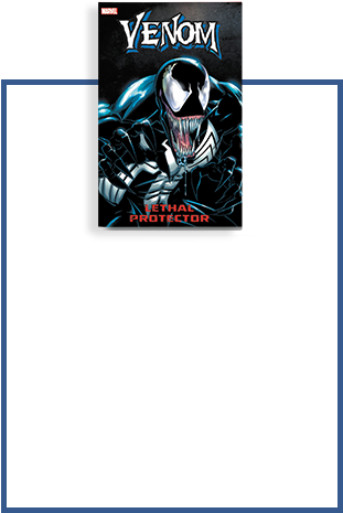 Marvel's Venom - Venom 1 Marvel Comics Refrigerator Magnet (350x600), Png Download