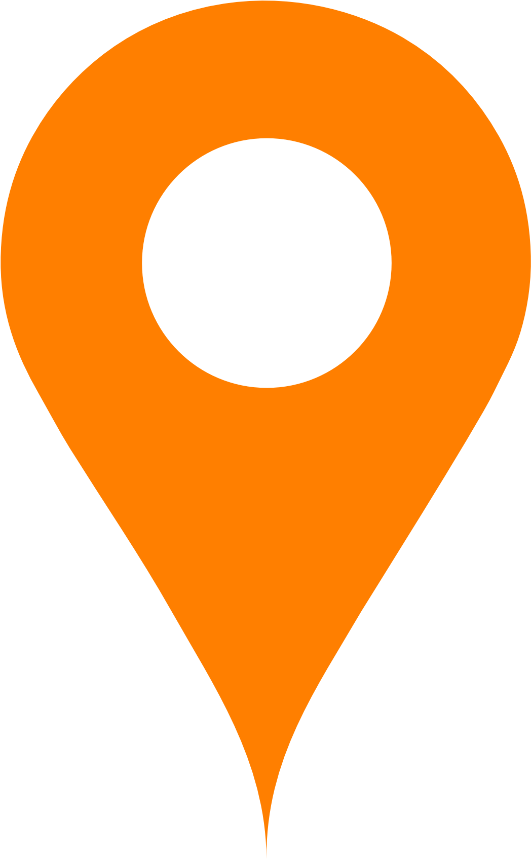 Icons Logos Emojis - Orange Location Icon Png (1566x1767), Png Download