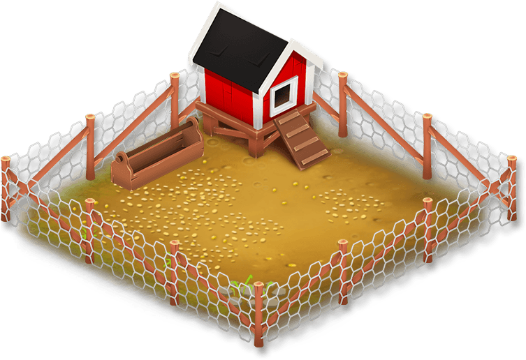 Chicken - Hay Day Chicken Coop (754x754), Png Download