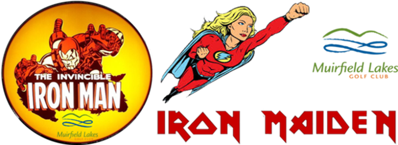 Iron Man - Muirfield Lakes Golf Club (800x293), Png Download