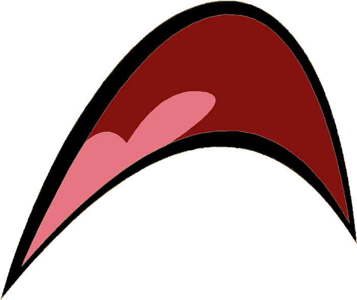 Omg Mouth (771x624), Png Download