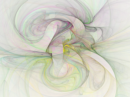 Line Wave Model Fractal Energy Green Blue - Linea Grafica 4 Puntos Png (453x340), Png Download