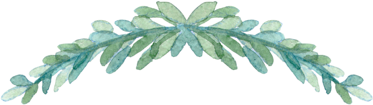 Watercolor Leaves 1 768×302 - Heaven Is Cheering You On Today Tomorrow (768x302), Png Download