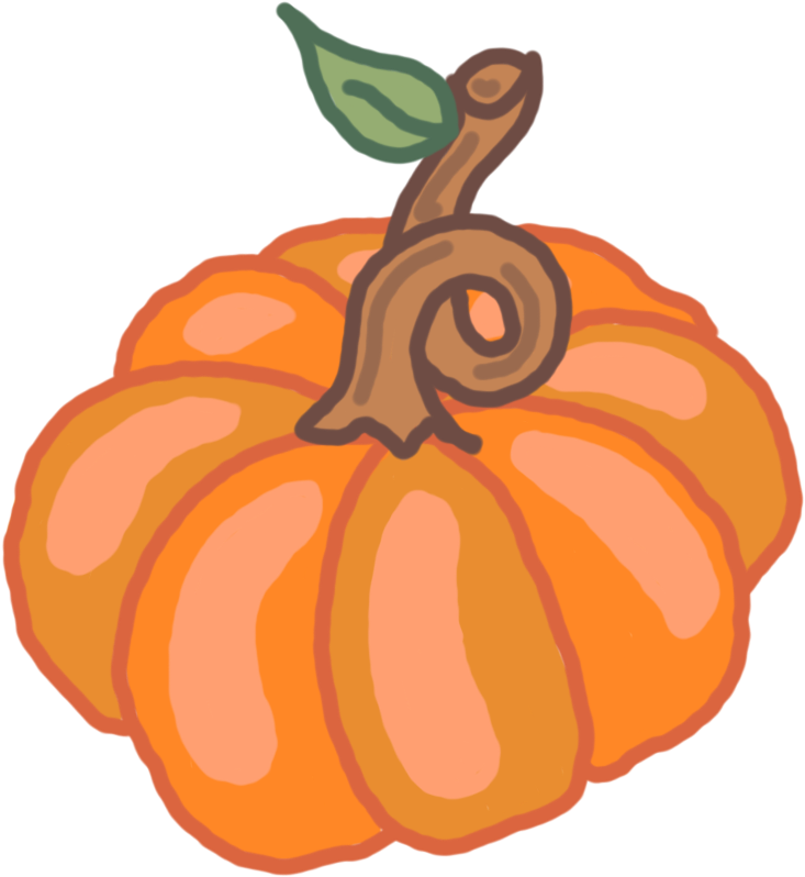 Jen Tennille Illustration And Design - Pumpkin (1200x1200), Png Download