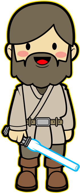Star Wars Kawaii Saga - Star Wars Kawaii (600x750), Png Download