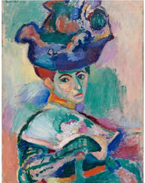 Henri Matisse The Woman With A Hat 1905 (1200x630), Png Download