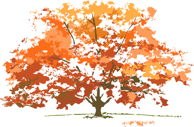 Dead Tree - Fall Trees Clipart Png (640x449), Png Download