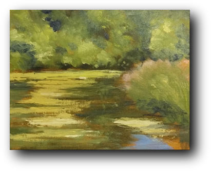 Through The Years, Carol Peterson Has Integrated Her - Pond (411x333), Png Download