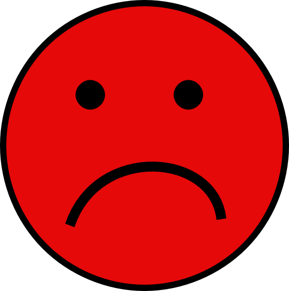 Png Library Download Anger Clipart Red Face - Smiley (594x598), Png Download