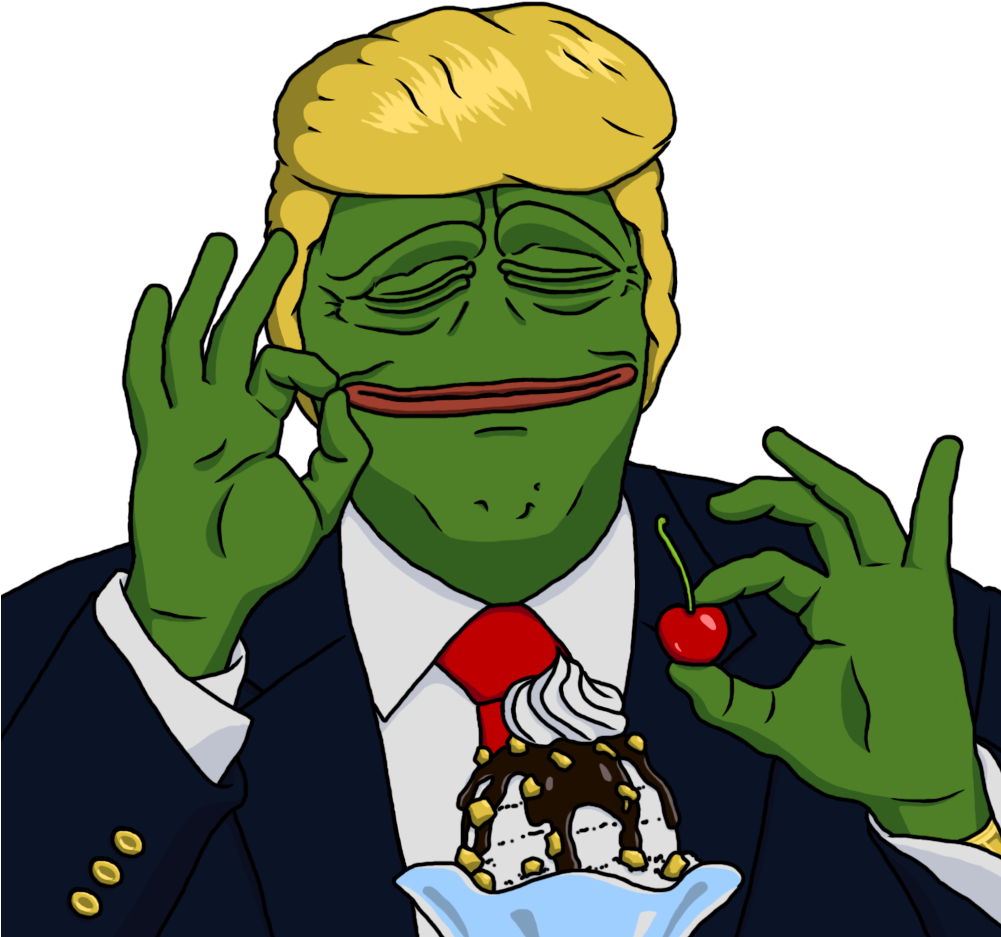 Pepe Trump Cherry - Pepe Trump (700x700), Png Download