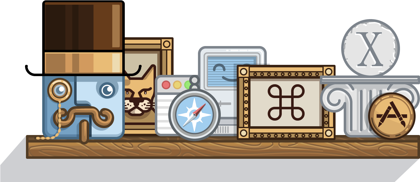 Macos - History Of Osx (1600x580), Png Download