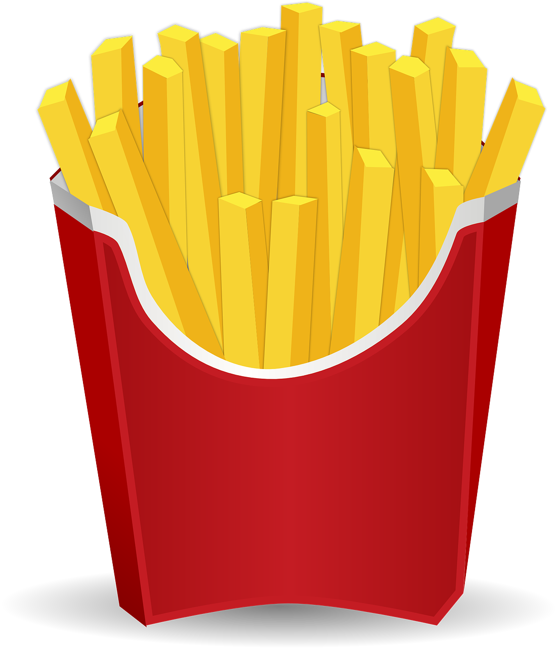 How To Set Use French Fries Clipart (900x900), Png Download