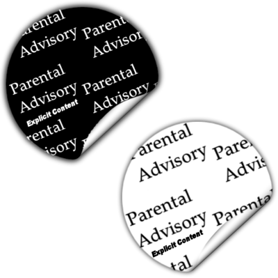 Parental Advisory Explicit Content Logo Png Parental - Parental Advisory (400x399), Png Download