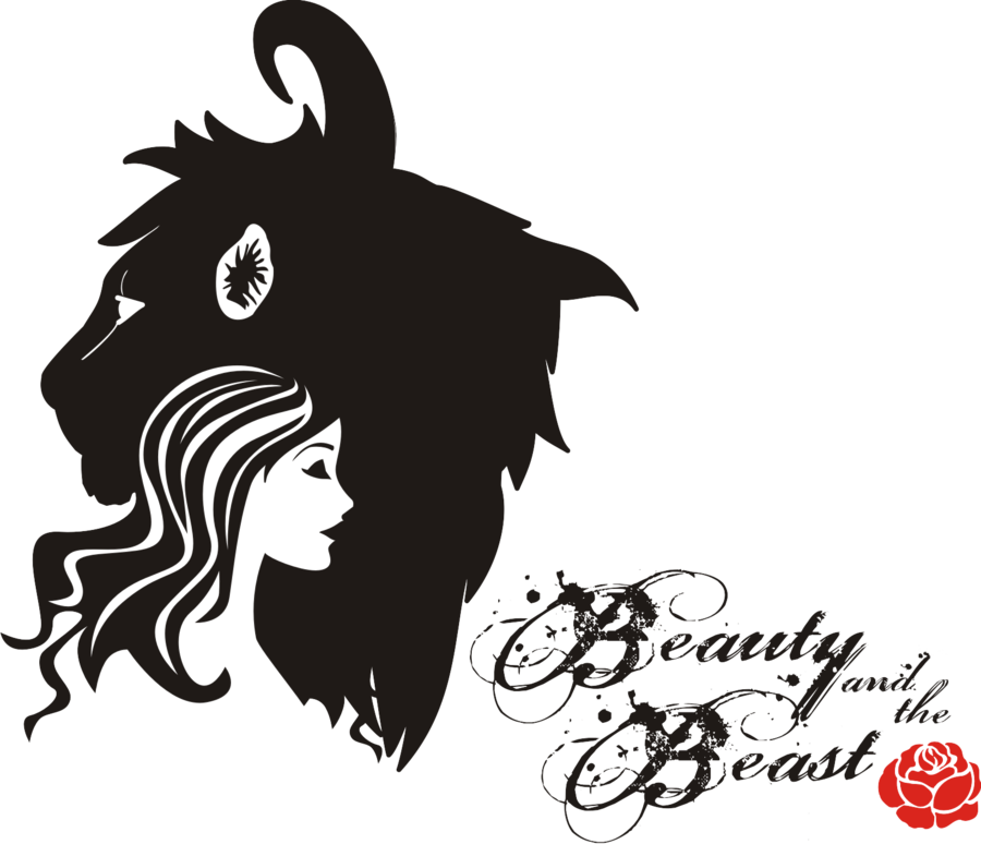 Beauty And The By Clipart Library Download - Beauty And The Beast (900x774), Png Download