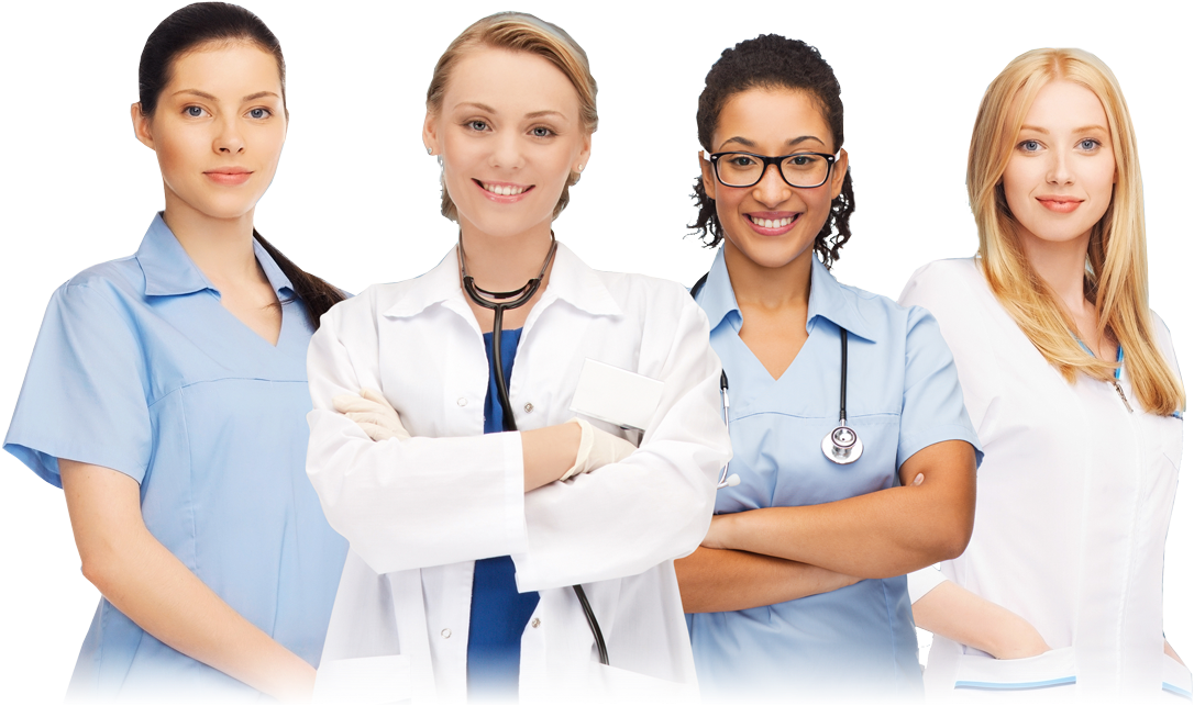 Doctor Png - Doctor And Nurse Png (1024x679), Png Download