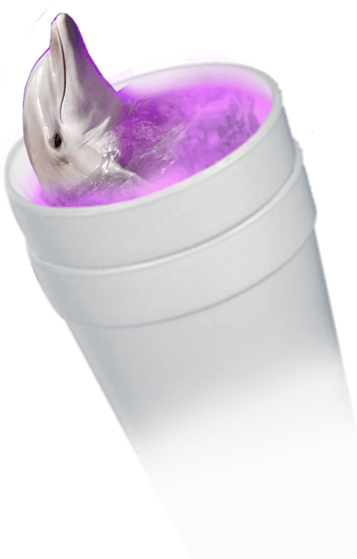 Image Freeuse Library V A P O R W E - Ice Cream Purple Drank (514x805), Png Download